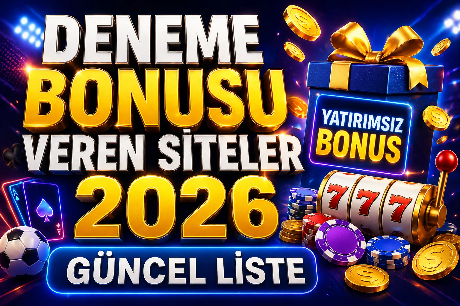 Deneme Bonusu Veren Siteler 2026 Güncel Liste