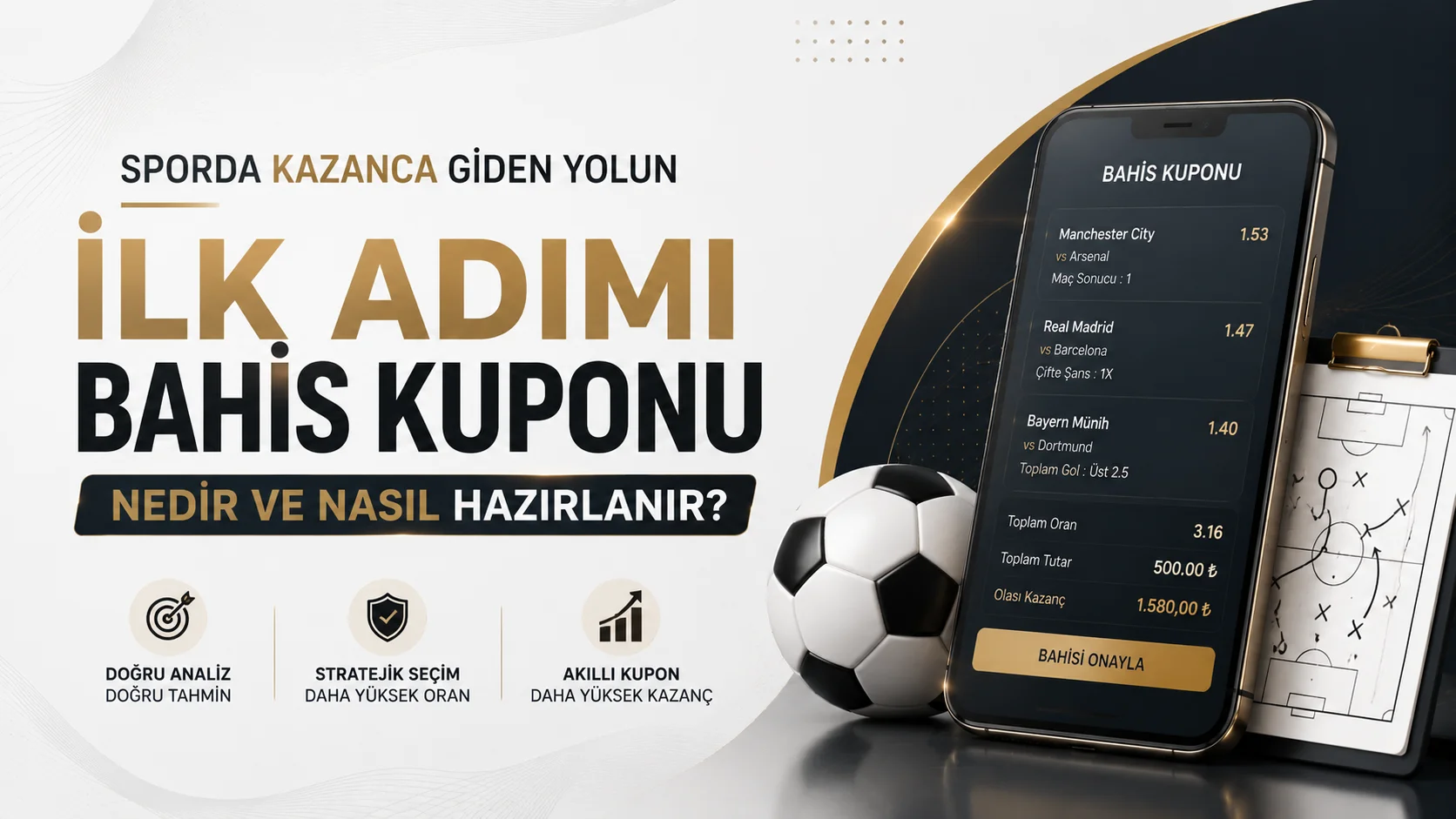 Sporda Kazanca Giden Yolun İlk Adımı Bahis Kuponu Nedir ve Nasıl Hazırlanır?
